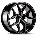 Barracuda RAZZER Mattblack Gefräst Copper Flashcolor