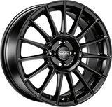 OZ Racing SUPERTURISMO LM Matt Black Silver Lettering