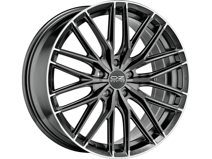 OZ Racing GRAN TURISMO HLT Star Graphite Diamond Lip
