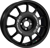 OZ Racing LEGGENDA Matt Black White Lettering