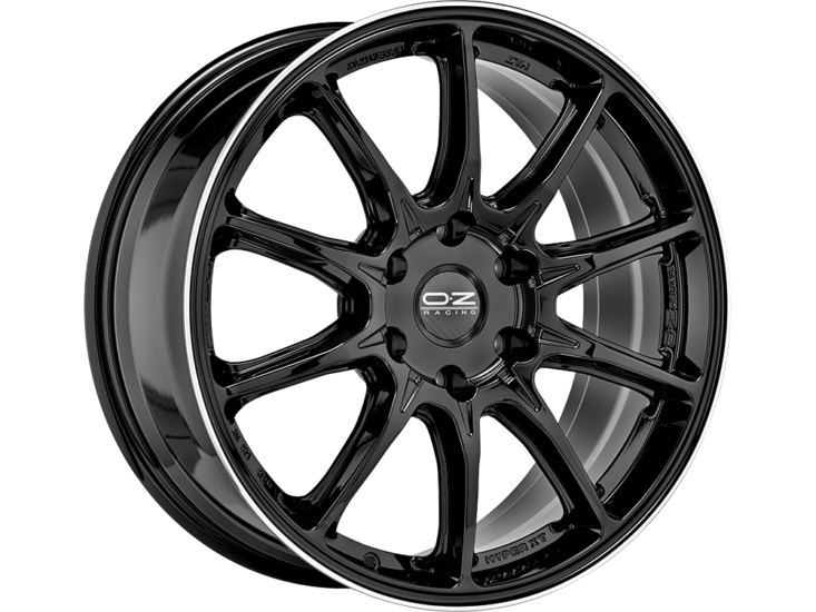 OZ Racing HYPER XT HLT OFFROAD Gloss Black+Diamond Lip
