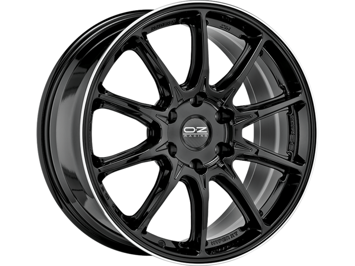 OZ Racing HYPER XT HLT OFFROAD Gloss Black+Diamond Lip