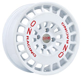 OZ Racing RR40 Race White Red Lettering