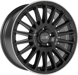 OZ Racing RALLY DESERT Matt Black Silver Let. Diamond Lip