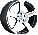 Aversus VEGAS Matt-Schwarz Frontpoliert