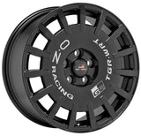 OZ Racing RALLY RACING TGR-WRT Matt Black + Silver Lettering
