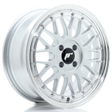 Japan Racing JR23 Hyper Silver w/ Machined Lip