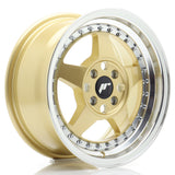 Japan Racing JR6 Gold w/ Machined Lip