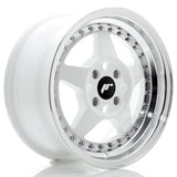 Japan Racing JR6 White w/ Machined Lip