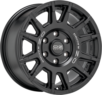 OZ Racing RALLY LEGEND Matt Black + Dark Lettering
