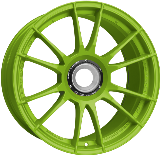 OZ Racing ULTRALEGGERA HLT CL Zentralverschluss Acid Green
