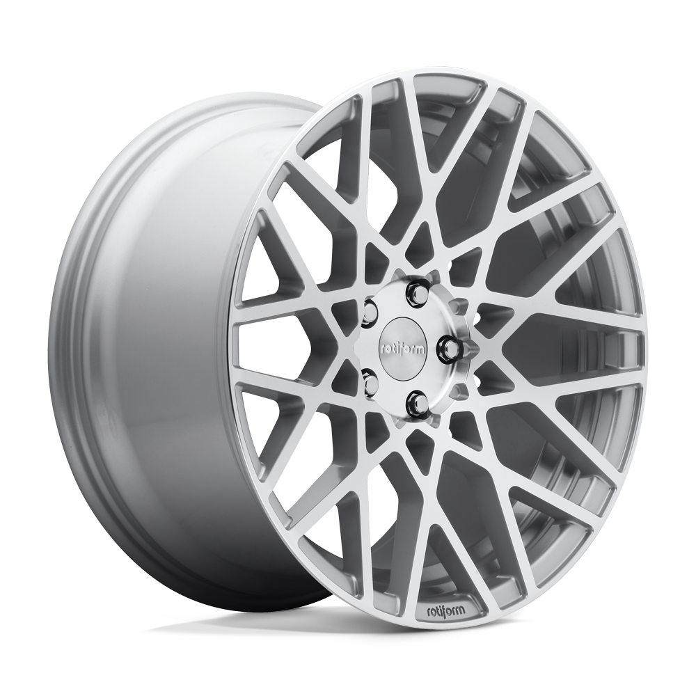 Rotiform BLQ Gloss Silver Machined