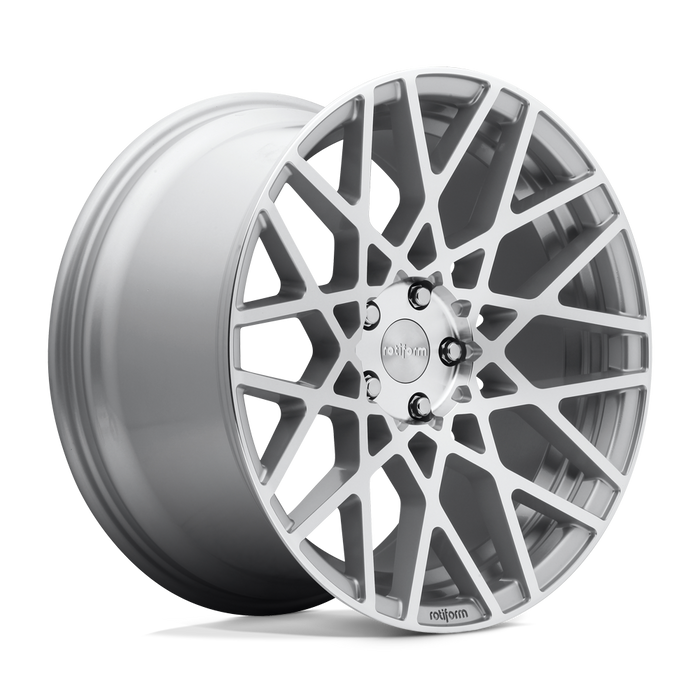Rotiform BLQ Gloss Silver Machined