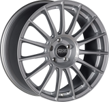 OZ Racing SUPERTURISMO LM Matt Race Silver Black Lettering