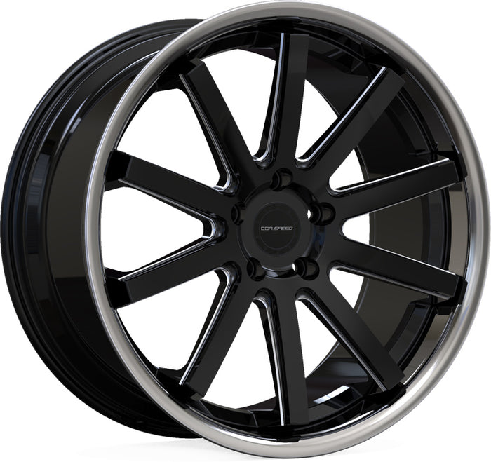 Corspeed DEVILLE INOX Black/Inox-Lip