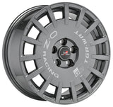 OZ Racing RALLY RACING TGR-WRT Matt Graphite + Silver Lettering