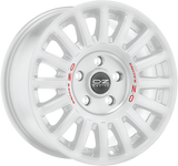 OZ Racing RALLY RAID Race White Red Lettering